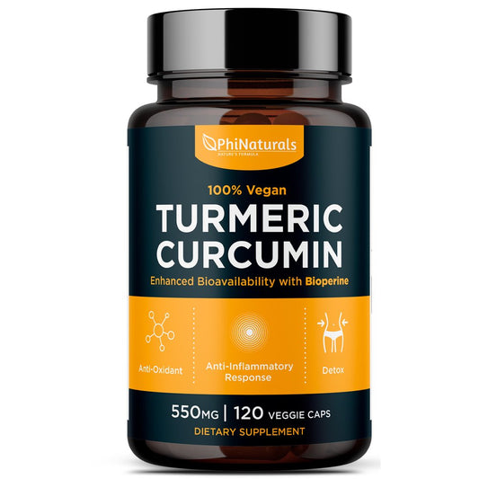 Turmeric Curcumin with Bioperine Black Pepper Extract Capsules by  - Turmeric Curcumin Supplement