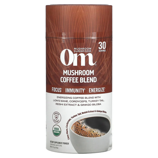 Om - Mushroom Coffee Blend - 1 Each -6.24 Oz